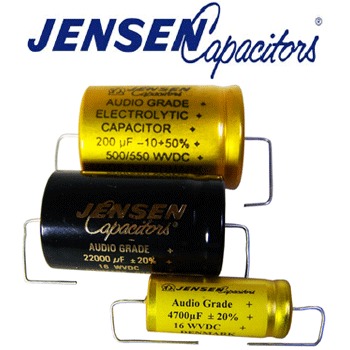 Jensen Axial Electrolytic Capacitors