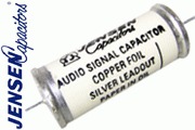 Jensen Copper Foil, Paper in Oil, in a Ceramic can Capacitors