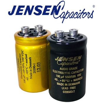 Jensen Radial Electrolytic Capacitors (screw terminal)