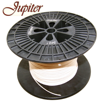 Jupiter AWG 23, solid copper 4N cotton insulated wire (0.573mm)