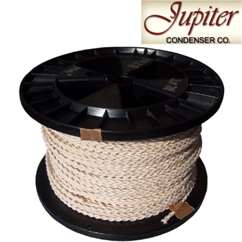 Jupiter Copper Cable - 3 strands of AWG 28 copper in cotton