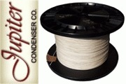 Jupiter silver wire in cotton or silk sleeving