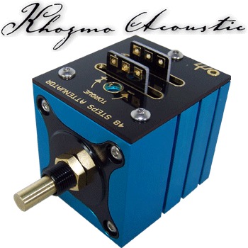 Khozmo Stereo Series Stepped Attenuator, 48 step - DISCONTINUED