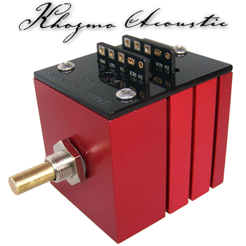 Khozmo Stereo Shunt Stepped Attenuator, 48 step, MKII SMD - 50K