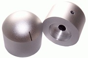 Silver "dome" 30mm dia. - DISCONTINUED