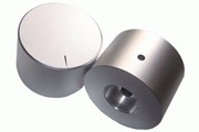 Silver knob 40mm diameter - DISCONTINUED