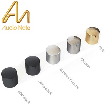 AN_KNOB26BC - Audio Note brass knob, brushed chrome (26mm dia.)