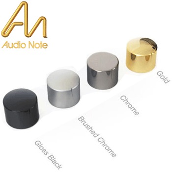 AN_KNOB30BC - Audio Note brass knob, brushed chrome (30mm dia.)