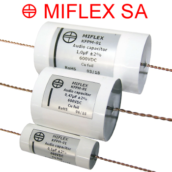 Miflex KFPM-01 Copper Foil Polypropylene Film Capacitors