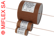 Miflex KPCU-03 Copper Foil Paper / Polypropylene in Oil Capacitors 250Vdc