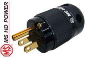 MS HD Power MS515G US mains plug, Gold plated