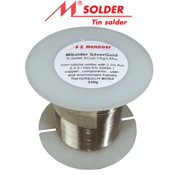 Mundorf 3.8% silver/gold solder 330g reel