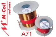 Mundorf P71 inductors, 0.71mm dia. wire