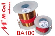 Mundorf BP100 inductors, 1mm dia. wire
