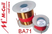 Mundorf BP71  inductors, 0.71mm dia. wire