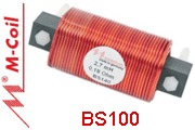 Mundorf BS100 inductors, 1mm dia. wire