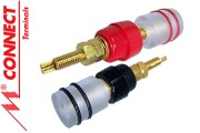 Mundorf MConnect TPCU670GE Terminal, Evo Copper posts, Gold-plated