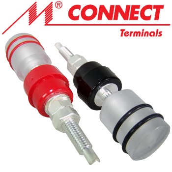 Mundorf, M-Connect Terminal, TPCU670SE Evo Silver plated Copper post