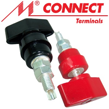 Mundorf, M-Connect Terminal, TPCU870SC Classic Silver plated Copper post (large) - DISCONTINUED