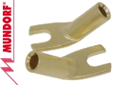 MCONCL.F60-6,5G Mundorf Copper Fork Cable Lug, gold plated
