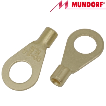 MCONCL.R25-6,5G Mundorf Copper Ring Cable Lug, gold plated (1 off)