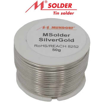 MSOL.SG-50G: Mundorf 3.8% silver/gold solder 50g reel