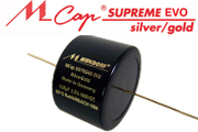 Mundorf MCap Supreme EVO Silver Gold Capacitors