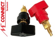 Mundorf, M-Connect Terminal, TPCU870GC gold plated post