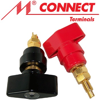 Mundorf, M-Connect Terminal, TPCU870GC gold plated post