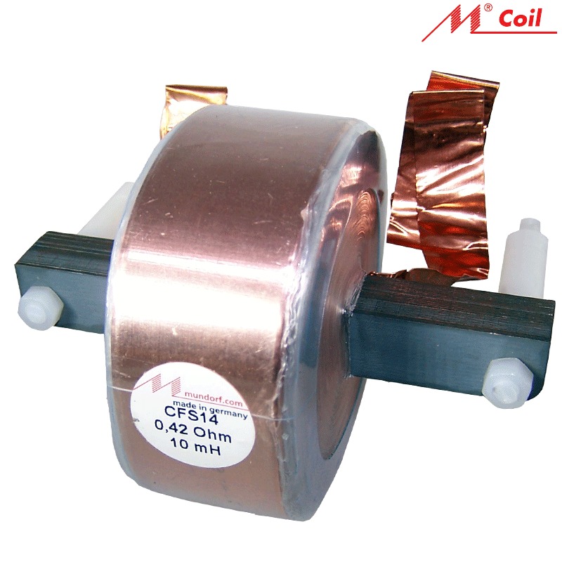 Mundorf MCoil Feron ICore coils, Copper foil, CFS range DISCONTINUED