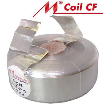 Mundorf MCoil AirCore Silver & Silver/Gold Foil PP coils, SFC & SGFC ranges
