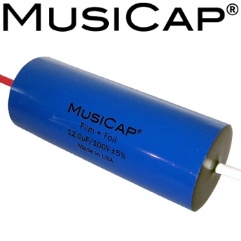 MusiCap Film and Foil Polypropylene Audio Capacitors