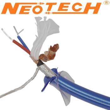 NEMOI-1220: Neotech Rectangular OCC Silver Interconnect Cable (0.25m)