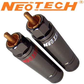 Neotech NER-OCC GD UP-OCC Copper, Gold Plated RCA Plug