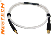 NEUB-1020 Neotech USB 2.0 cable, UP-OCC Silver