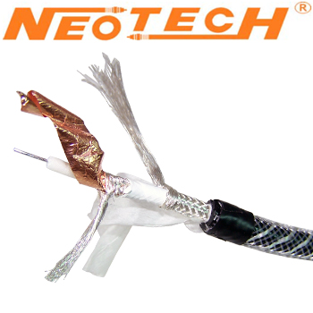 NEVD-2001: Neotech Pure Silver Digital Cable - 75 Ohm (0.25m)