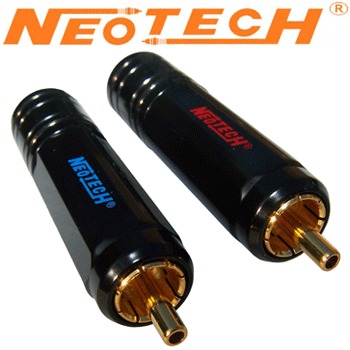 DG-201: Neotech OFC Gold Plated RCA Plug (pk of 4)