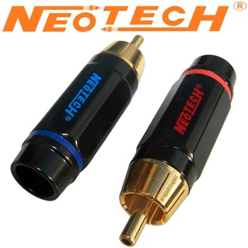 DG-202: Neotech OFC Gold Plated RCA Plug (pk of 4)
