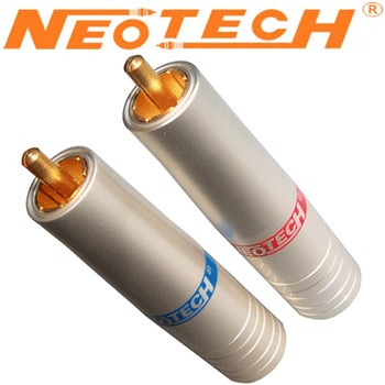 Neotech OFC Gold Plated RCA Plug NC-055112G - DISCONTINUED 
