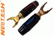 Neotech OFC Gold Plated Spade Plug SK-8Y