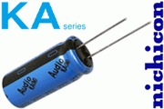 Nichicon KA electrolytic capacitor