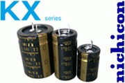 Nichicon KX electrolytic capacitor