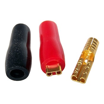 Push-on Connectors, fits 2.8mm spade (1 pair)