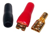 Push-on Connectors, fits 4.8mm spade