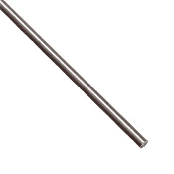 Stainless steel rod, 6mm diameter, 300mm length
