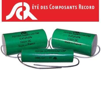 SCR Teflon Tin Foil Capacitors - DISCONTINUED