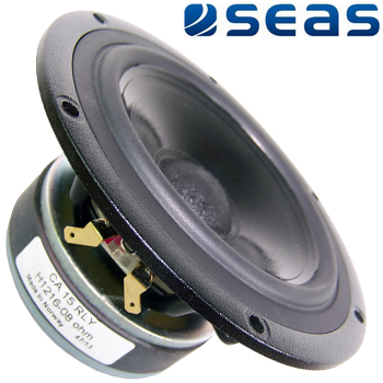 Seas CA15RLY MidWoofer, H1216-08ohm - Prestige Series - DISCONTINUED