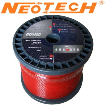 SOCT-18: Neotech Solid Copper Wire, 1/1.0mm (1m)