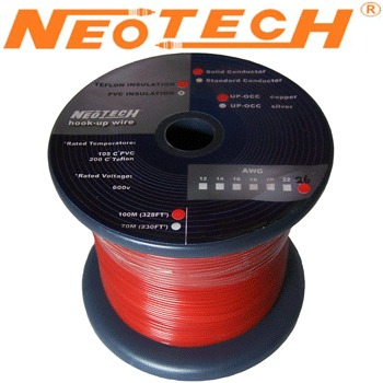 SOCT-26: Neotech Solid Copper Wire, 1/0.45mm (1m)