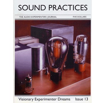Sound Practices - Vol.2 issue 13 Sound Practices - Vol.2 issue 13